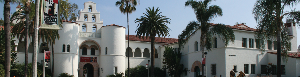 A photo of Hepner Hall.